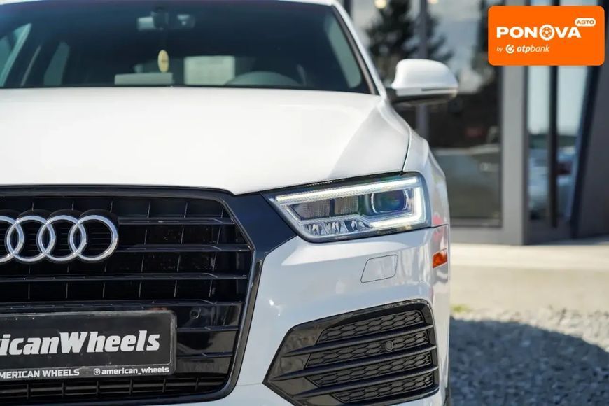 Audi Q3, 2017 р., Бензин, 132 тис. км, Позашляховик / Кросовер, Білий, Чернівці AT-10407364 фото