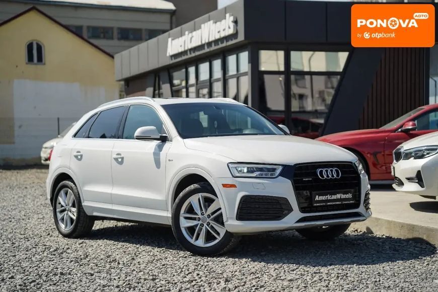 Audi Q3, 2017 р., Бензин, 132 тис. км, Позашляховик / Кросовер, Білий, Чернівці AT-10407364 фото