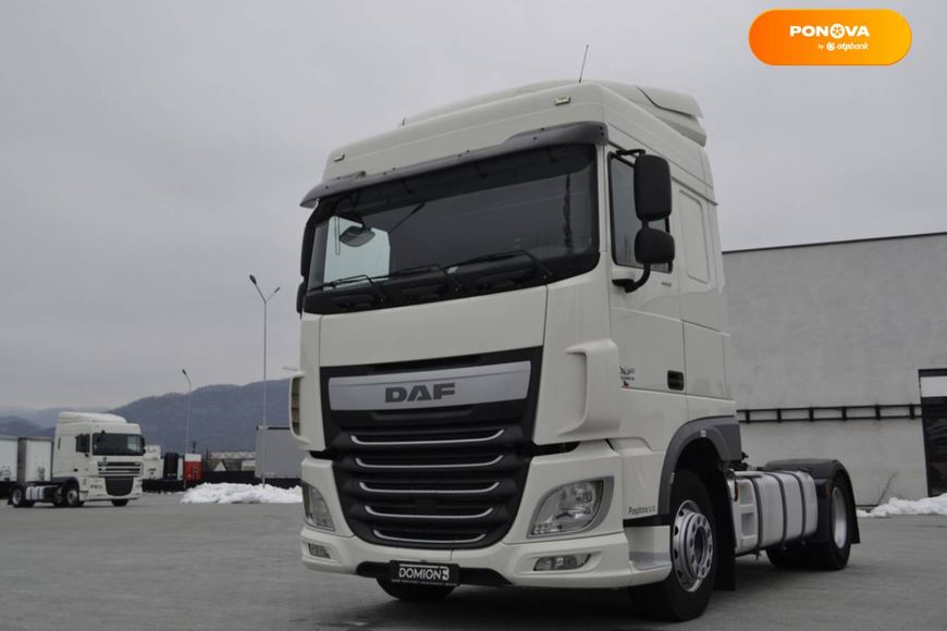 DAF XF, 2015, Дизель, 12.9 л., 880 тис. км, Тягач, Білий, Хуст 40912 фото