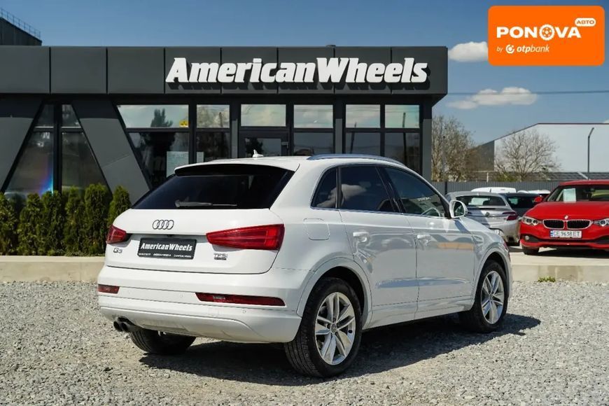 Audi Q3, 2017 р., Бензин, 132 тис. км, Позашляховик / Кросовер, Білий, Чернівці AT-10407364 фото