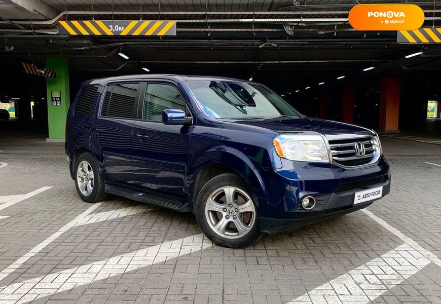 Honda Pilot, 2014, Бензин, 3.47 л., 241 тис. км, Позашляховик / Кросовер, Синій, Київ 40789 фото