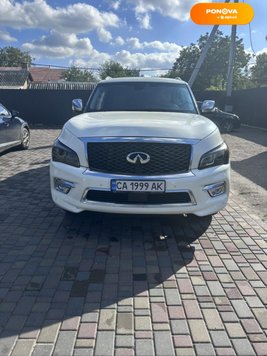 Infiniti QX80, 2017, Бензин, 5.55 л., 180 тис. км, Позашляховик / Кросовер, Білий, Сміла Cars-Pr-221026 фото