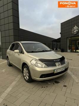 Nissan TIIDA, 2008, Бензин, 1.6 л., 176 тис. км, Седан, Сірий, Тячів 280766 фото