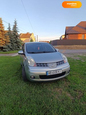 Nissan Note, 2008, Бензин, 1.4 л., 183 тис. км, Хетчбек, Сірий, Гайсин Cars-Pr-68352 фото