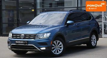 Volkswagen Tiguan Allspace, 2017 г., Бензин, 136 тыс. км, Внедорожник / Кроссовер, Синий, Харьков AT-10418000 фото