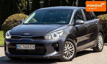 Kia Rio, 2017 р., Бензин, 178 тис. км, Хетчбек, Сірий, Львів AT-10418194 фото