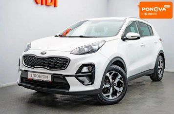 Kia Sportage, 2019 р., Бензин, 106 тис. км, Позашляховик / Кросовер, Білий, Київ AT-10421706 фото