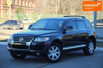 Volkswagen Touareg, 2007 р., Бензин, 240 тис. км, Позашляховик / Кросовер, Чорний, Харків AT-10416713 фото