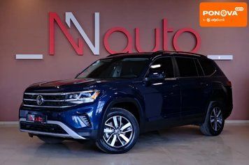 Volkswagen Atlas, 2021 г., Бензин, 168 тыс. км, Внедорожник / Кроссовер, Синий, Одесса AT-10419603 фото