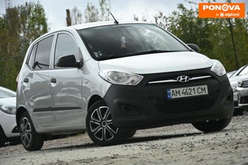 Hyundai i10, 2011, Бензин, 1 л., 128 тис. км, Хетчбек, Сірий, Бердичів 280438 фото