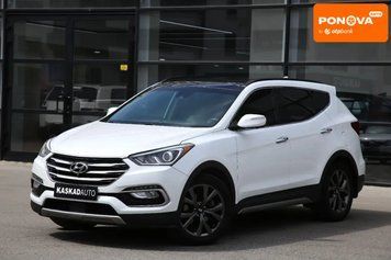Hyundai Santa FE, 2018 г., Бензин, 120 тыс. км, Внедорожник / Кроссовер, Белый, Харьков AT-10416425 фото