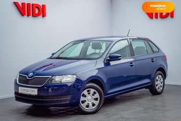 Skoda Spaceback, 2017, Бензин, 1.2 л., 228 тыс. км, Хетчбек, Синий, Киев 139500 фото