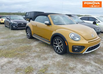 Volkswagen Beetle, 2017, Бензин, 1.8 л., 36 тис. км, Кабріолет, Жовтий, Ужгород Cars-EU-US-KR-255727 фото