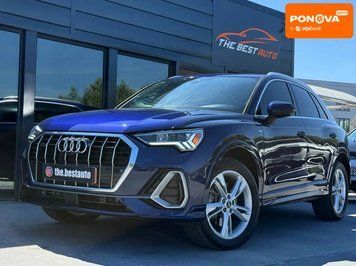 Audi Q3, 2022 р., Бензин, 40 тис. км, Позашляховик / Кросовер, Синій, Рівне AT-10425576 фото