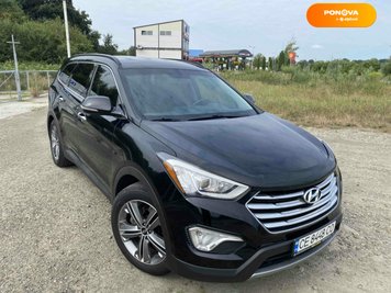 Hyundai Grand Santa Fe, 2014, Бензин, 3.3 л., 120 тис. км, Позашляховик / Кросовер, Чорний, Чернівці Cars-Pr-230238 фото