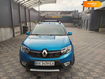 Renault Sandero, 2019, Газ пропан-бутан / Бензин, 0.9 л., 49 тис. км, Хетчбек, Синій, Хмельницький Cars-Pr-63765 фото