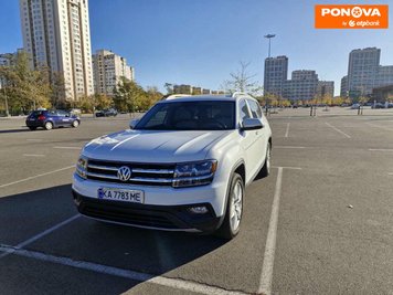 Volkswagen Atlas, 2019, Бензин, 60 тис. км, Позашляховик / Кросовер, Білий, Київ Cars-Pr-267386 фото