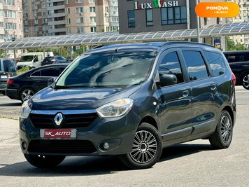 Renault Lodgy, 2016, Дизель, 1.46 л., 222 тис. км, Мінівен, Сірий, Київ 112970 фото