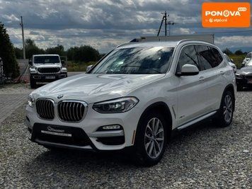 BMW X3, 2018 р., Бензин, 51 тис. км, Позашляховик / Кросовер, Білий, Івано-Франківськ AT-10427013 фото