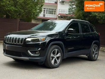 Jeep Cherokee, 2018 р., Бензин, 132 тис. км, Позашляховик / Кросовер, Чорний, Львів AT-10418616 фото
