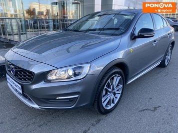 Volvo S60 Cross Country, 2018, Бензин, 2 л., 128 тис. км, Седан, Сірий, Київ 280819 фото