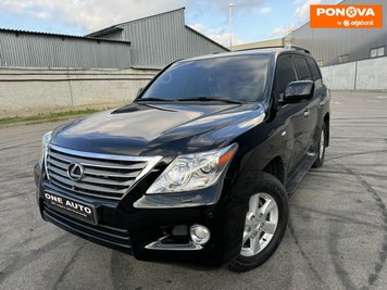 Lexus LX, 2008, Газ пропан-бутан / Бензин, 5.66 л., 440 тис. км, Позашляховик / Кросовер, Чорний, Київ 280691 фото