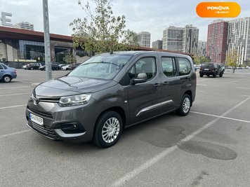 Toyota Proace City Verso, 2021, Дизель, 1.5 л., 13 тис. км, Мінівен, Сірий, Київ Cars-Pr-231216 фото