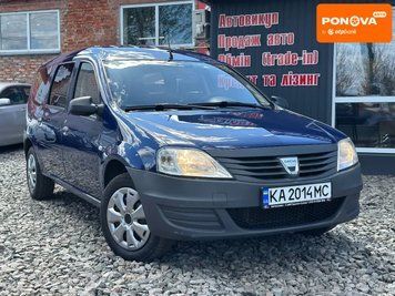 Dacia Logan, 2009 р., Бензин, 191 тис. км, Універсал, Синій, Сміла AT-10416036 фото