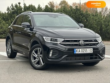 Volkswagen T-Roc, 2022, Бензин, 1.5 л., 80 тис. км, Позашляховик / Кросовер, Чорний, Київ 256239 фото