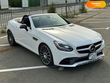 Mercedes-Benz SLC-Class, 2017, Бензин, 1.99 л., 78 тис. км, Родстер, Білий, Одеса Cars-Pr-247231 фото