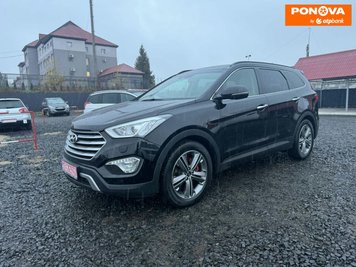 Hyundai Grand Santa Fe, 2015, Дизель, 2.2 л., 158 тис. км, Позашляховик / Кросовер, Чорний, Луцьк Cars-Pr-268937 фото