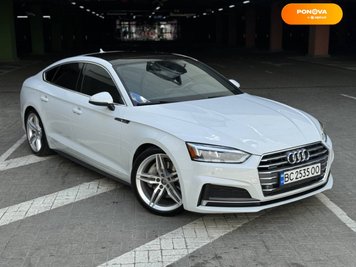 Audi A5, 2019, Бензин, 1.98 л., 57 тис. км, Купе, Білий, Київ 103802 фото