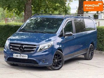 Mercedes-Benz Vito, 2020 р., Дизель, 158 тис. км, Мінівен, Синій, Стрий AT-10424616 фото