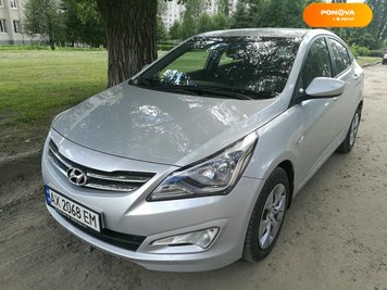 Hyundai Solaris, 2016, Бензин, 1.59 л., 34 тис. км, Седан, Сірий, Тернопіль Cars-Pr-164895 фото