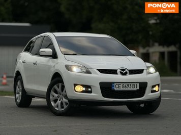 Mazda CX-7, 2008, Газ пропан-бутан / Бензин, 2.26 л., 210 тис. км, Позашляховик / Кросовер, Білий, Чернівці Cars-Pr-272087 фото