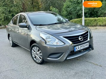 Nissan Versa, 2018, Газ пропан-бутан / Бензин, 1.6 л., 67 тис. км, Седан, Сірий, Київ Cars-Pr-244915 фото