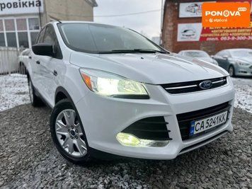 Ford Escape, 2013 р., Бензин, 234 тис. км, Позашляховик / Кросовер, Білий, Сміла AT-10410473 фото