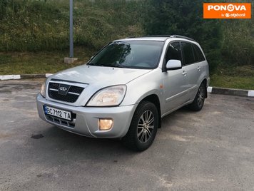 Chery Tiggo, 2008, Газ пропан-бутан / Бензин, 2.4 л., 308 тис. км, Позашляховик / Кросовер, Сірий, Дрогобич Cars-Pr-271066 фото