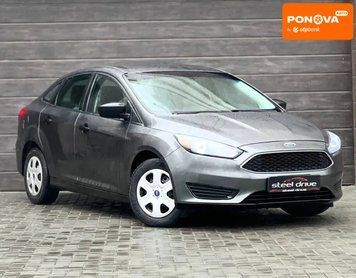 Ford Focus, 2016 р., Бензин, 154 тис. км, Седан, Сірий, Миколаїв AT-10410621 фото