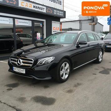 Mercedes-Benz E-Class, 2016 р., Дизель, 343 тис. км, Універсал, Чорний, Житомир AT-10414519 фото