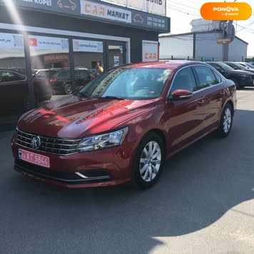 Volkswagen Passat B8, 2016, Бензин, 1.8 л., 180 тис. км, Седан, Червоний, Житомир 113880 фото