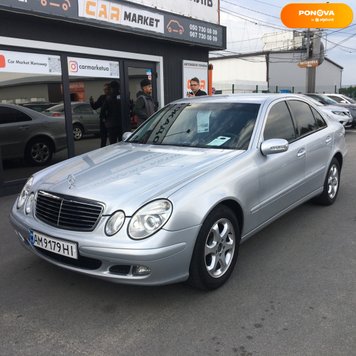 Mercedes-Benz E 220, 2006, Дизель, 2.2 л., 320 тис. км, Седан, Сірий, Житомир 209825 фото