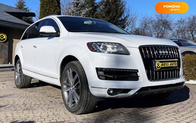 Audi Q7, 2015, Дизель, 2.97 л., 170 тис. км, Позашляховик / Кросовер, Білий, Львів 13090 фото