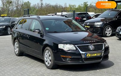 Volkswagen Passat, 2007, Дизель, 2 л., 247 тис. км, Універсал, Чорний, Чернівці 36796 фото