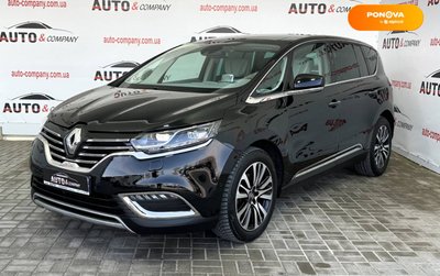 Renault Espace, 2018, Дизель, 1.6 л., 131 тыс. км, Минивен, Чорный, Львов 22625 фото