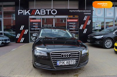 Audi A8, 2013, Дизель, 3 л., 357 тыс. км, Седан, Чорный, Львов 14942 фото