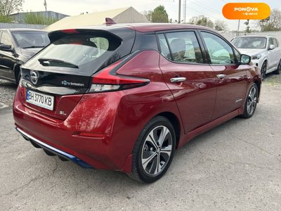 Nissan Leaf, 2018, Електро, 47 тис. км, Хетчбек, Червоний, Одеса 36948 фото