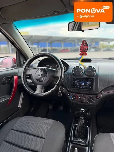 Chevrolet Aveo, 2008 г., Газ пропан-бутан / Бензин, 226 тыс. км, Седан, Красный, Запорожье AT-10416555 фото