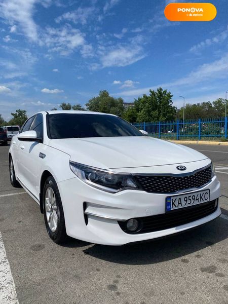 Kia K5, 2015, Газ, 2 л., 185 тис. км, Седан, Білий, Київ Cars-Pr-61466 фото