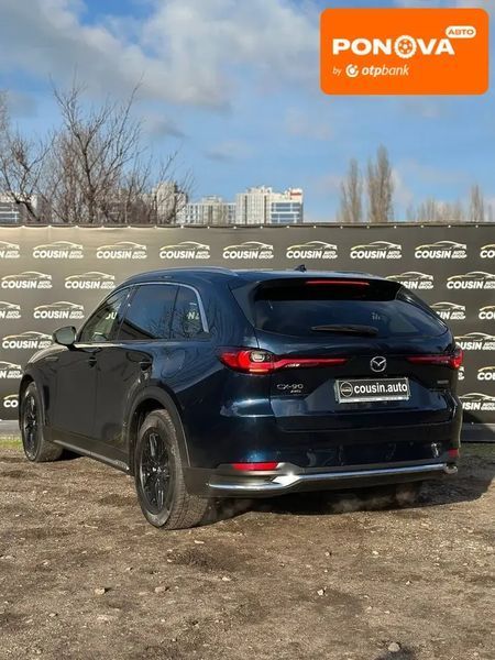 Mazda CX-90, 2024 р., Гібрид (HEV), 12 тис. км, Позашляховик / Кросовер, Синій, Київ AT-10408757 фото